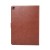 Кожаный чехол с отсеками для бумаг и визиток для iPad Pro 9.7 (коричневый)