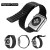 42/44мм Кожаный ремешок черного цвета для Apple Watch OEM