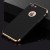 Защитный чехол Luxury для iPhone SE/8/7 (черно-золотой)