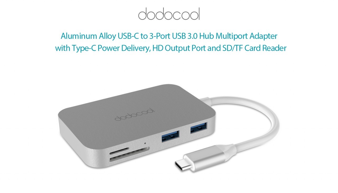 Dodocool USB Type-C 7 in 1