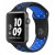 42/44мм Спортивный ремешок Nike+ чёрный-синий цвета для Apple Watch OEM