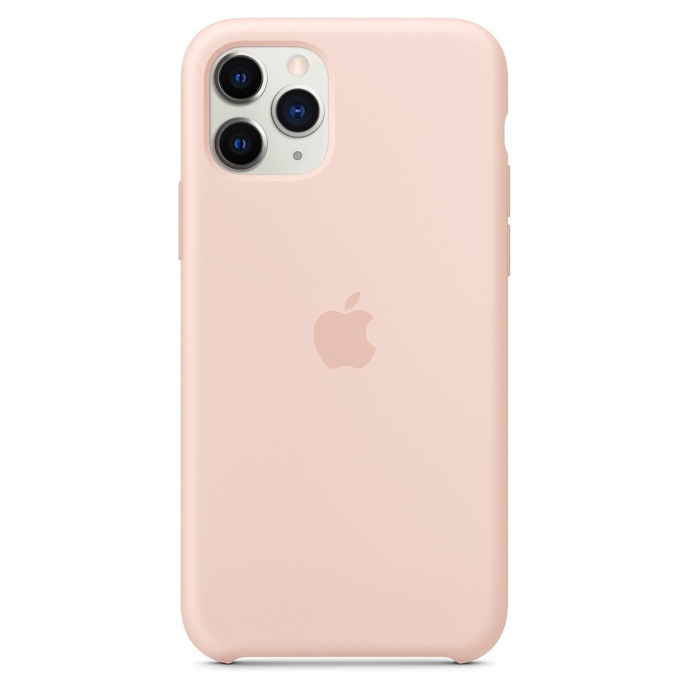 Силиконовый чехол для iPhone 11 Pro, цвет розовый песок OEM