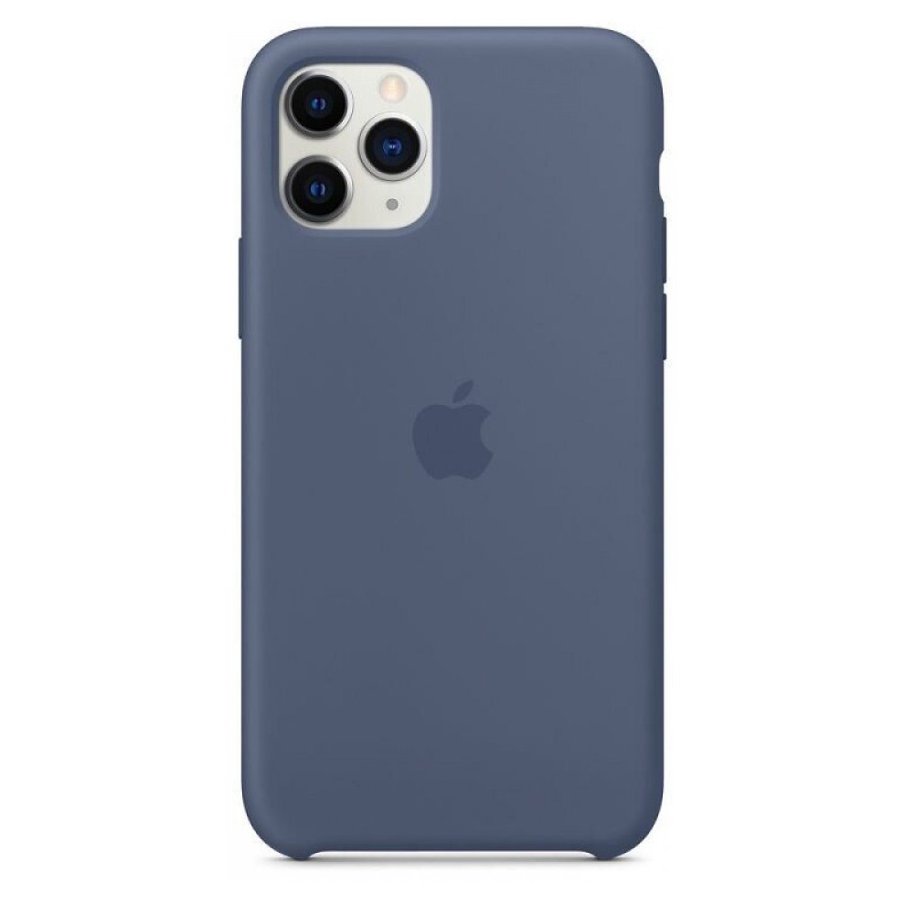 Силиконовый чехол для iPhone 11 Pro Max, цвет синий OEM