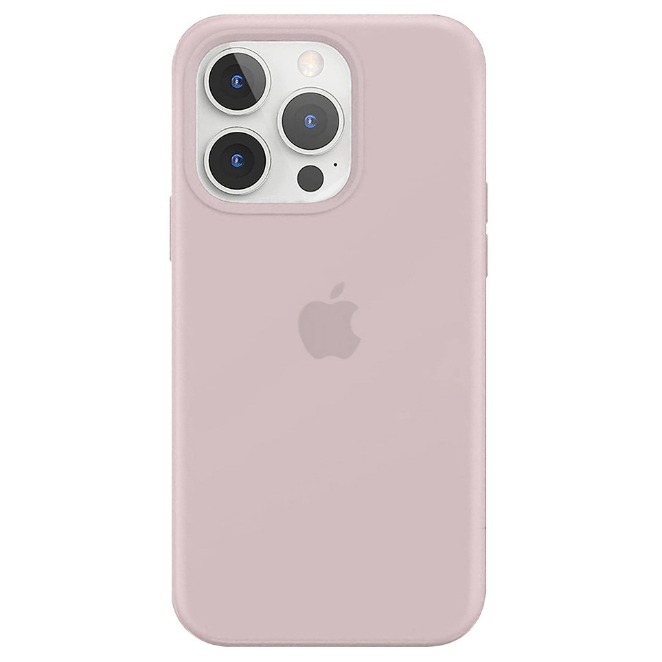 Силиконовый чехол для iPhone 13 Pro Max, цвет розовый песок OEM