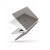 Чехол Uniq Claro для Macbook Pro 16, матовый серый