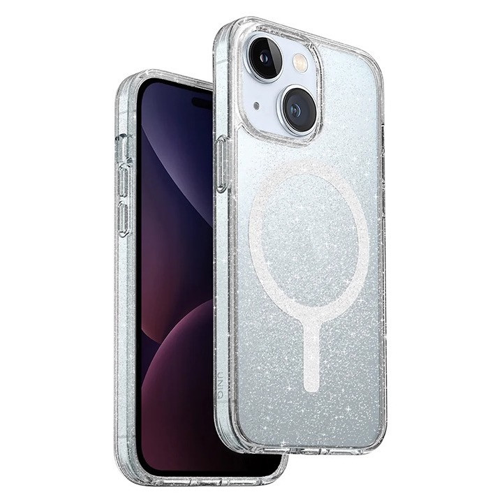 Чехол Uniq Hybrid Lifepro Xtreme MagSafe для iPhone 15, с блестками