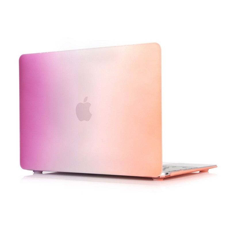 Защитный пластиковый чехол-накладка ENKAY Rainbow series двуцветный для MacBook 12