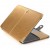 Чехол кожаный раскладной для MacBook 12 (Золотой)