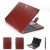 Чехол кожаный раскладной для MacBook 12 (Коричневый)