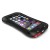 Противоударный, пылезащитный, влагостойкий чехол узкий LOVE MEI для iPhone 6/6s Plus - Черный