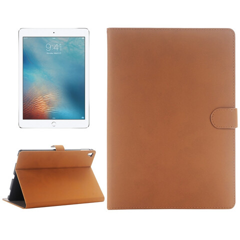 Раскладной кожаный чехол для iPad Pro 9.7 (светло-коричневый)