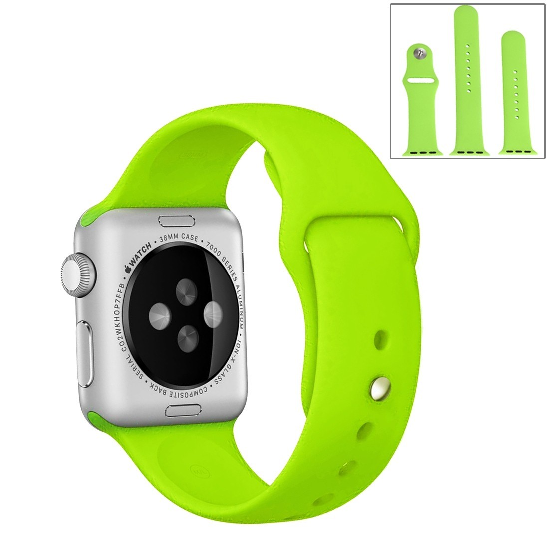 38/40мм Cпортивный ремешок зеленого цвета цвета для Apple Watch OEM
