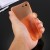 Ультратонкий чехол из поликарбоната для iPhone SE/8/7 (оранжевый)
