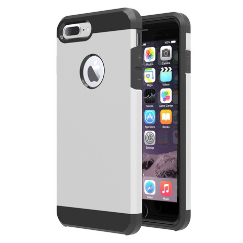 Защитный чехол SGP Spigen Armor для iPhone 7/8 Plus (Серебряный)
