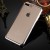 Стильный силиконовый чехол для iPhone 7/8 Plus (Серебряный ободок)