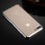 Стильный силиконовый чехол для iPhone 7/8 Plus (Серебряный ободок)