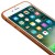Кожаный чехол Jisoncase для iPhone 7/8 Plus (коричневый)