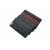 Кожаный чехол с черепками для iPhone 6/6s Plus (темно-синий)