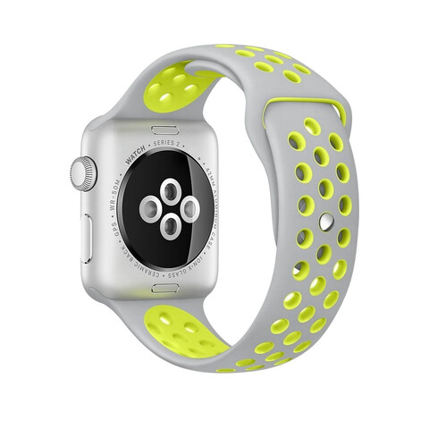 38/40мм Спортивный ремешок Nike+ серо-зеленого цвета для Apple Watch OEM