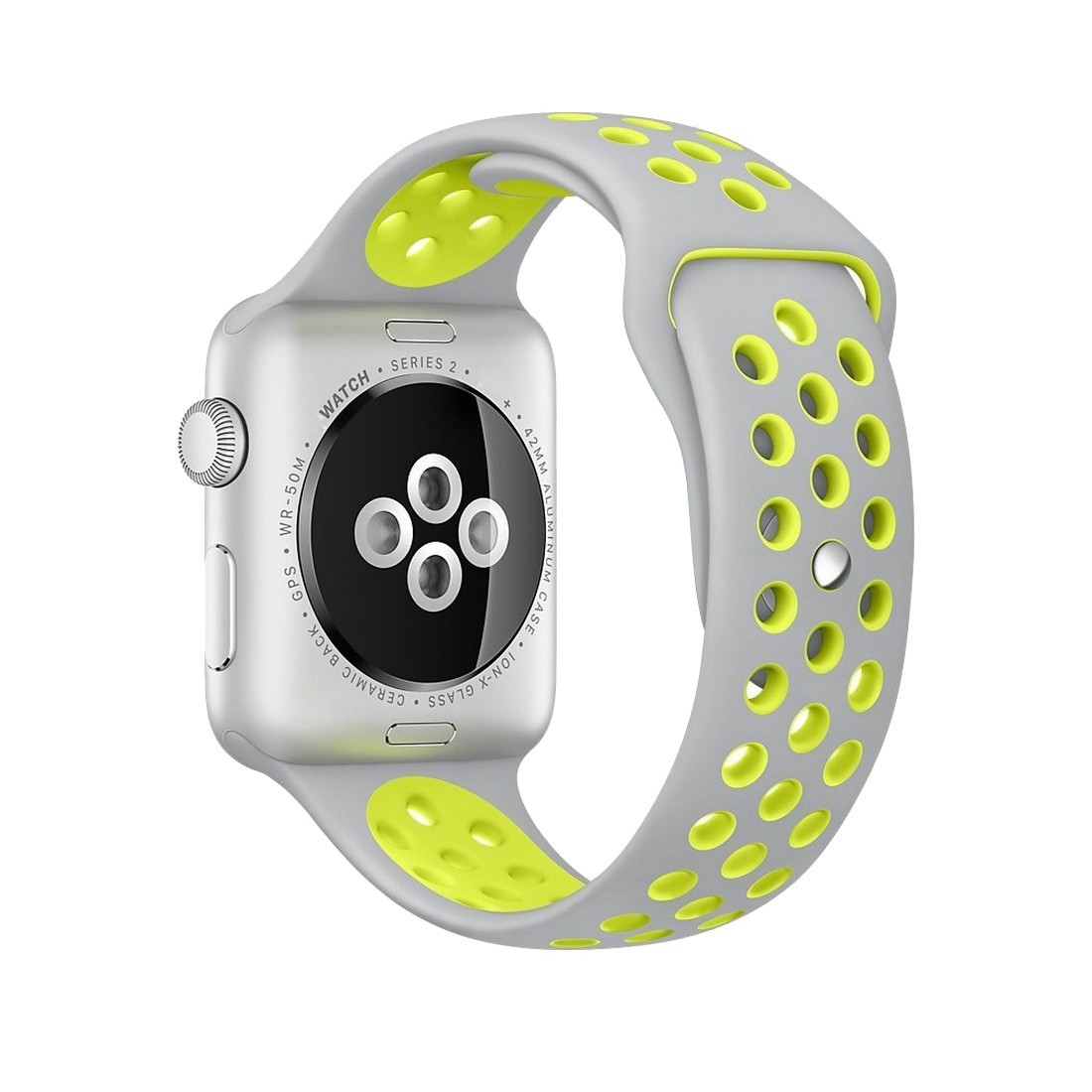 42/44мм Спортивный ремешок Nike+ серо-зеленого цвета для Apple Watch OEM
