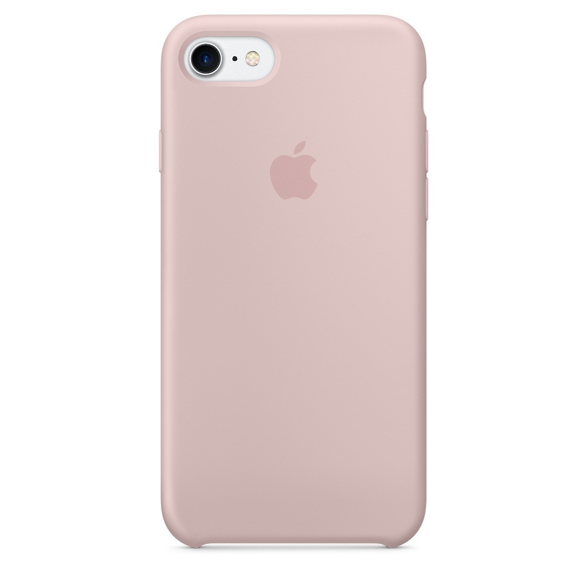 Силиконовый чехол для iPhone SE/8/7, цвет «розовый песок» OEM