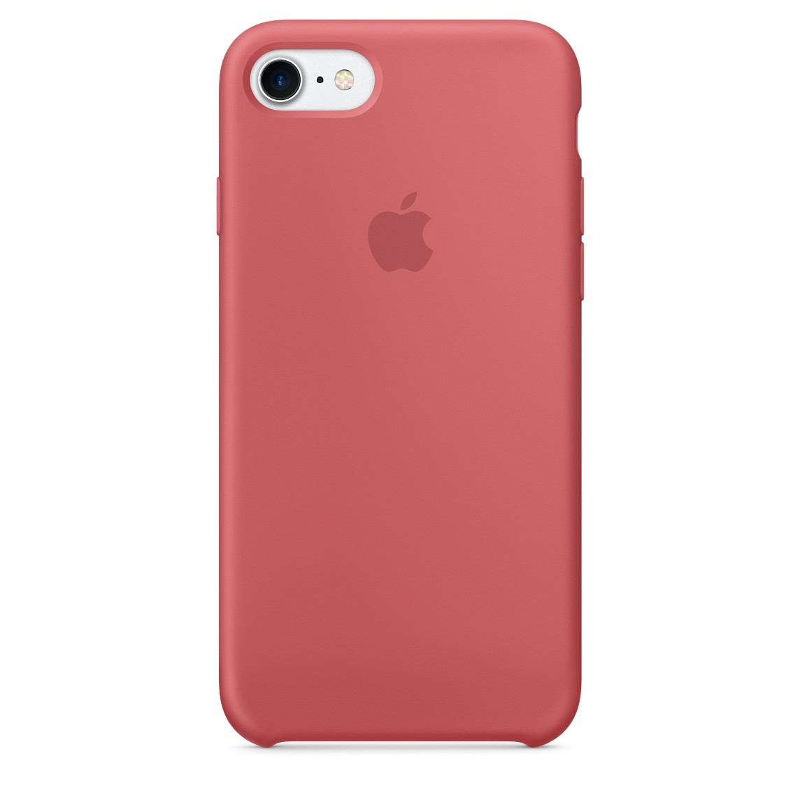 Силиконовый чехол для iPhone SE/8/7, цвет «розовая камелия» OEM