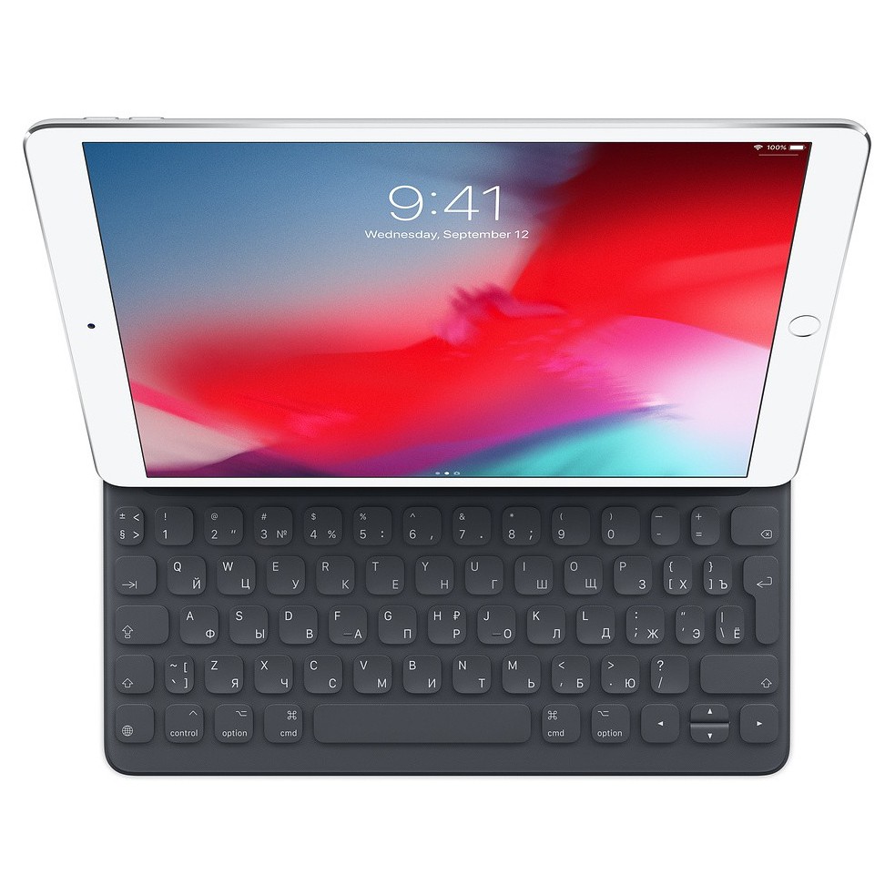 Клавиатура Smart Keyboard для iPad Pro 10,5/iPad Air 10,5/iPad 10,2 (2019) русская раскладка MX3L2RS