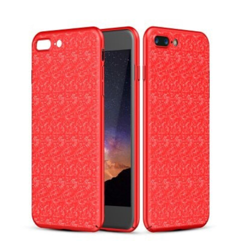 Стильный ультратонкий Fashion чехол Baseus для iPhone 7/8 Plus (Red)