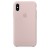 Силиконовый чехол для iPhone X/XS, цвет «розовый песок» OEM