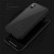 Стильный силиконовый чехол для iPhone X/XS (Черный ободок)