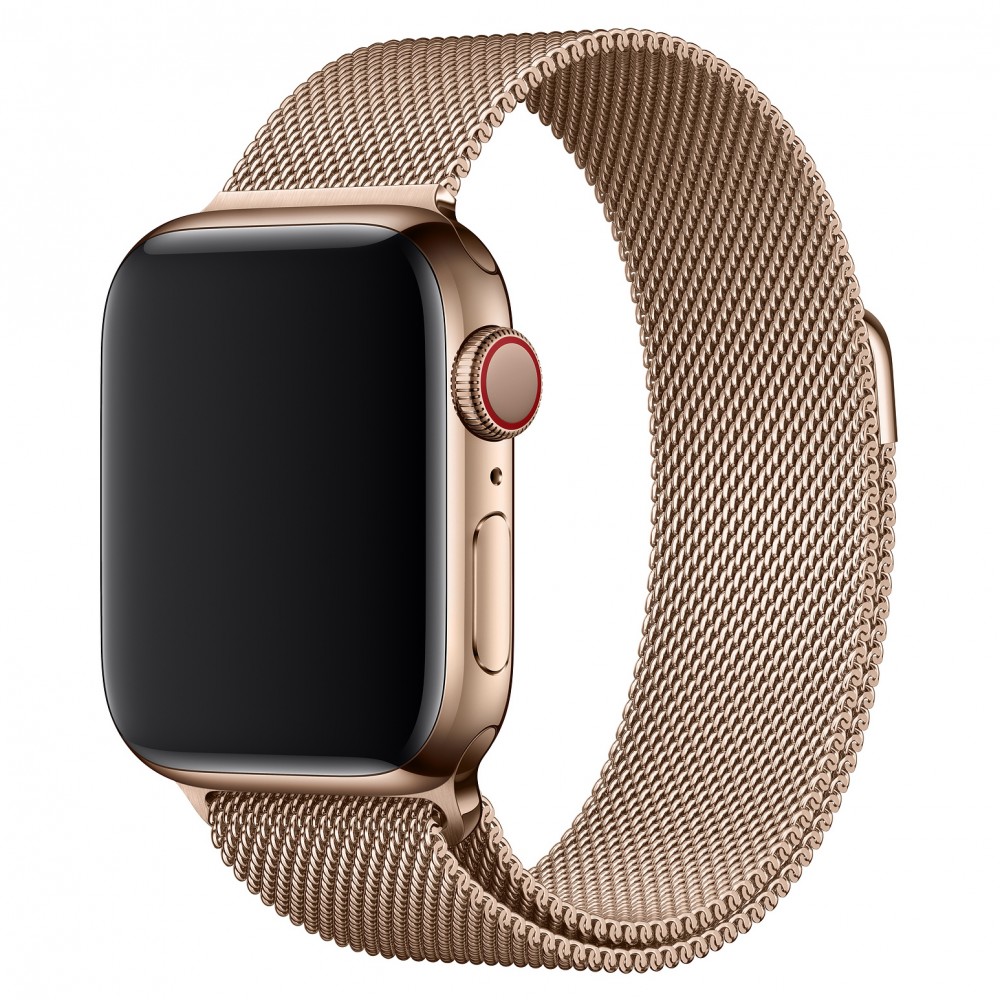 42/44мм Миланский сетчатый браслет для Apple Watch золотого цвета MYAP2ZM/A