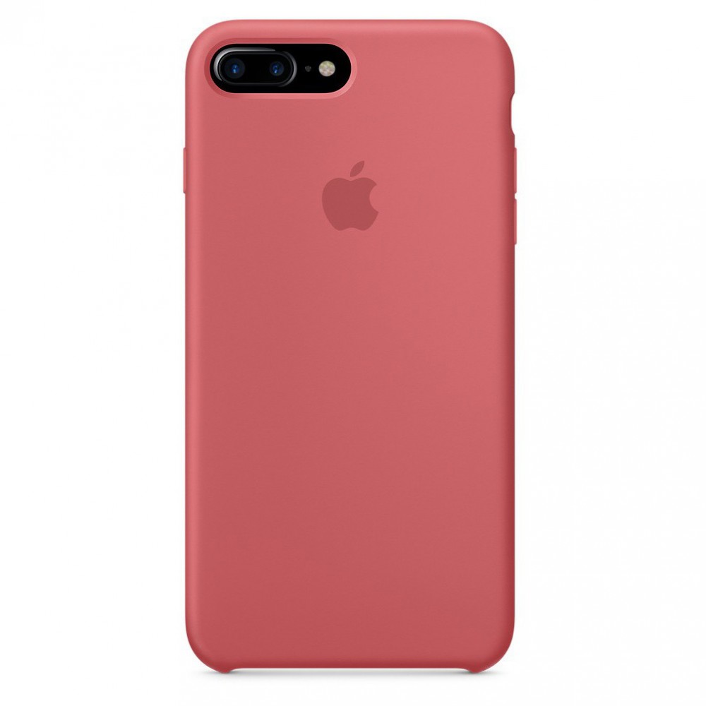 Силиконовый чехол для iPhone 7/8 Plus, цвет розовая камелия OEM