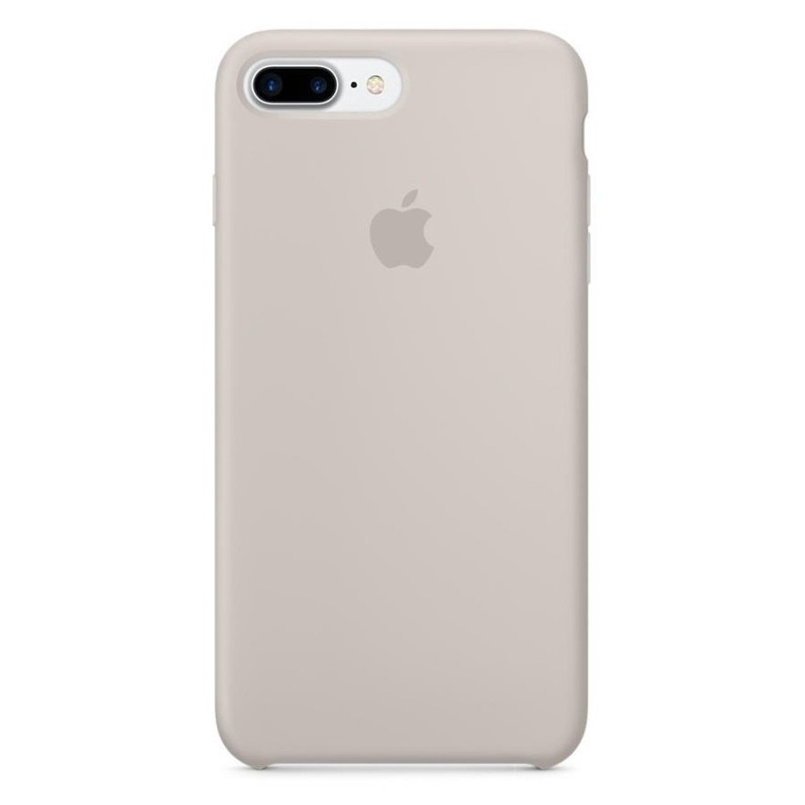 Силиконовый чехол для iPhone 7/8 Plus, цвет бежевый OEM