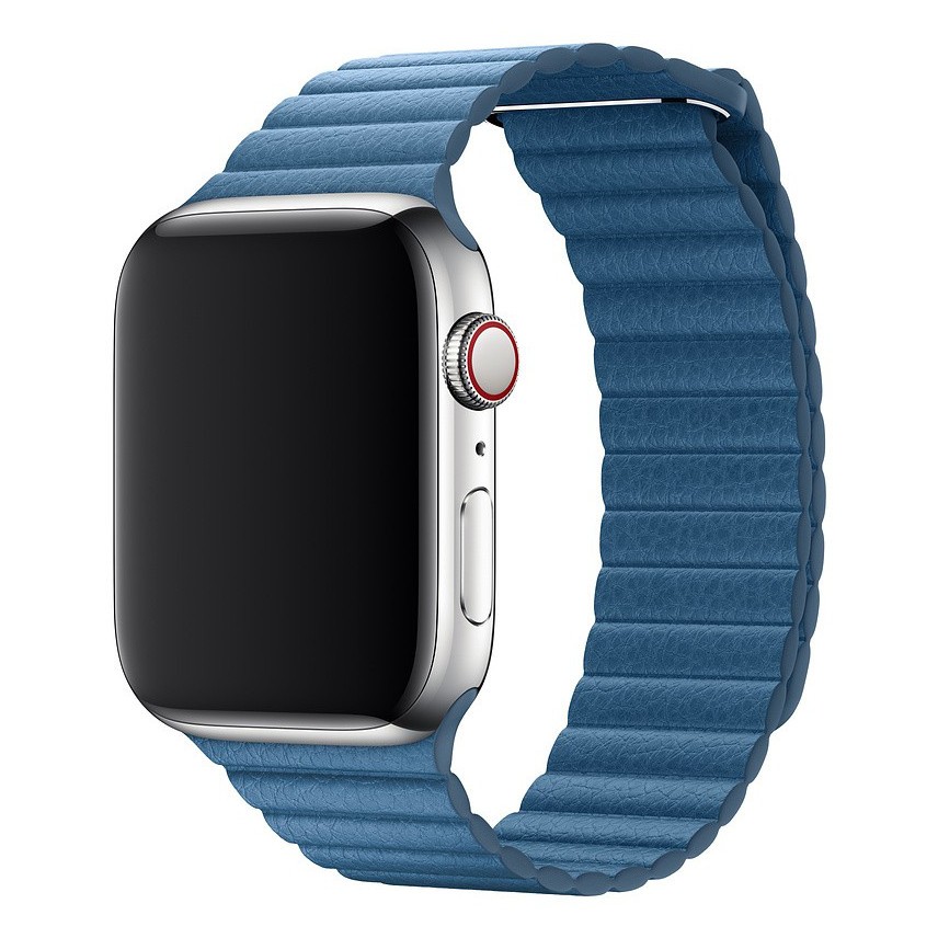 38/40мм Кожаный ремешок лазурная волна цвета для Apple Watch OEM