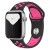 42/44мм Спортивный ремешок Nike+ чёрно-розовый цвета для Apple Watch OEM