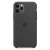 Силиконовый чехол для iPhone 11 Pro, цвет черный OEM