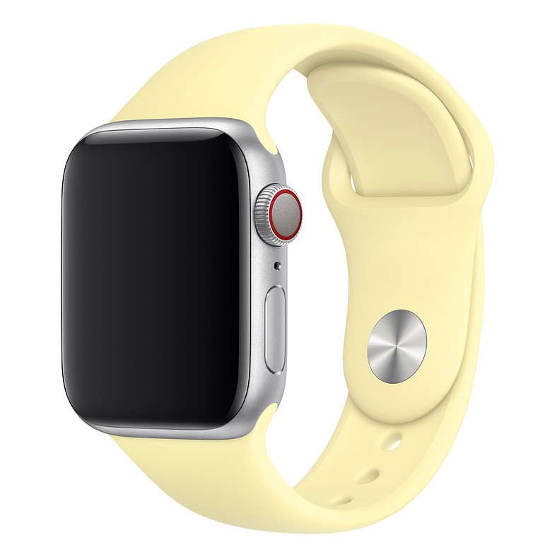 38/40мм Cпортивный ремешок цвет лимонный пирог цвета для Apple Watch OEM