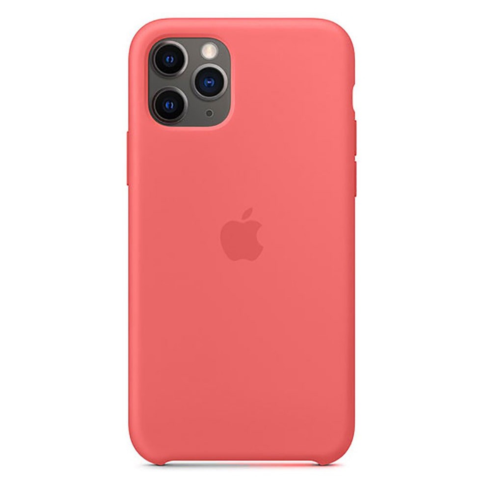Силиконовый чехол для iPhone 11 Pro, цвет розовая камелия OEM