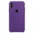Силиконовый чехол для iPhone XS Max (фиолетовый) OEM