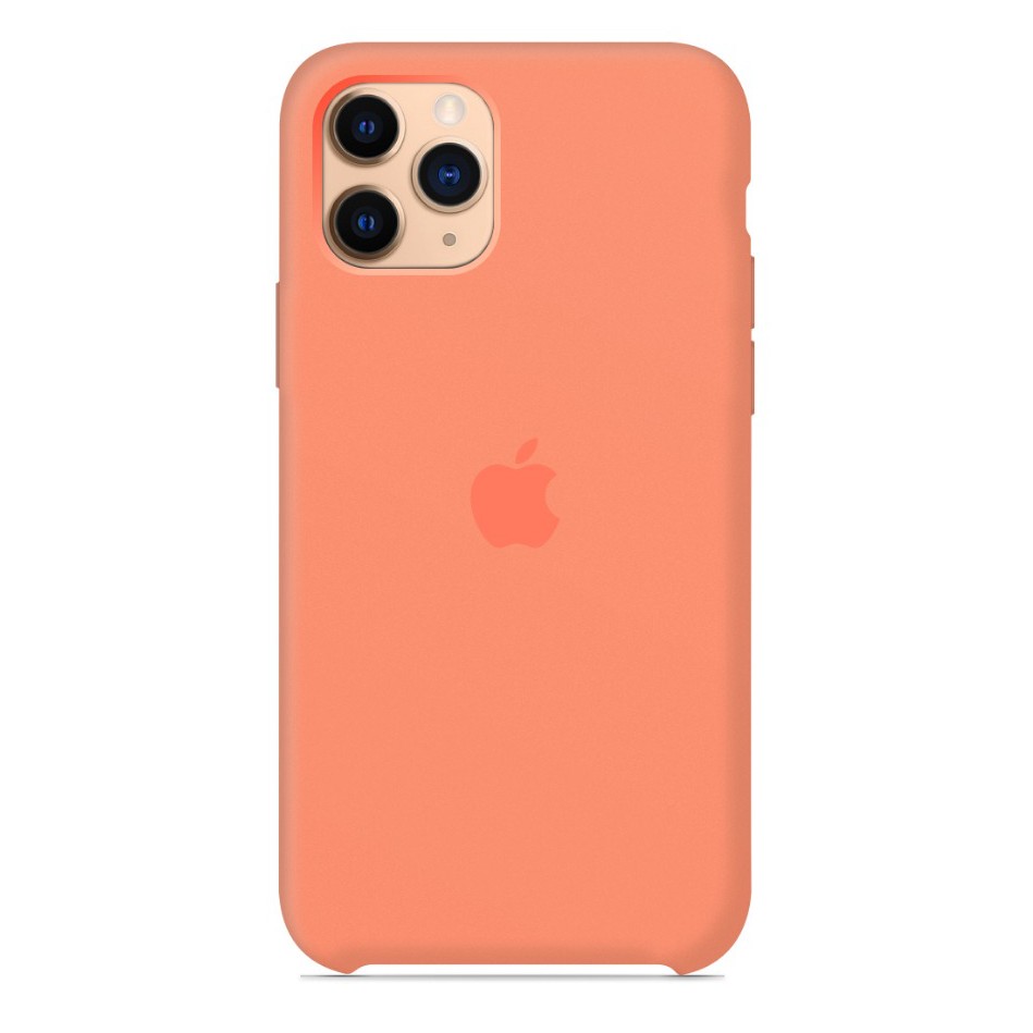 Силиконовый чехол для iPhone 11 Pro, цвет розовый фламинго OEM