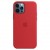 Силиконовый чехол MagSafe для iPhone 12 и iPhone 12 Pro, красный цвет