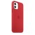 Силиконовый чехол MagSafe для iPhone 12 и iPhone 12 Pro, красный цвет