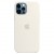 Силиконовый чехол MagSafe для iPhone 12 и iPhone 12 Pro, белый цвет