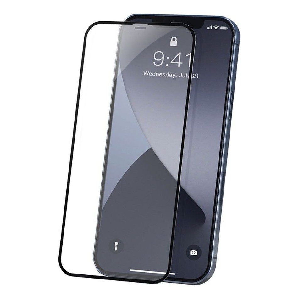 Защитное 3D глянцевое стекло BUFF Anti-shock для iPhone 12 mini