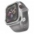 42/44мм Силиконовый ремешок с бампером Hoco WB09 для Apple Watch (серый)