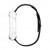 42/44мм Силиконовый ремешок с бампером Hoco WB09 для Apple Watch (чёрынй)