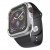 38/40мм Силиконовый ремешок с бампером Hoco WB09 для Apple Watch (чёрный)
