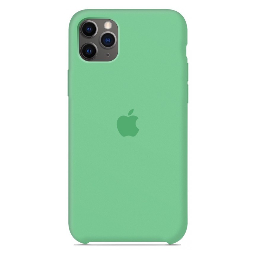 Силиконовый чехол для iPhone 11 Pro Max, цвет изумрудный OEM