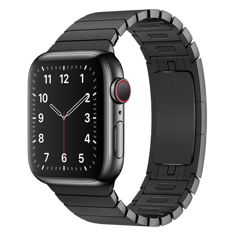 38/40мм Блочный браслет для Apple Watch цвета чёрный космос