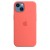 Силиконовый чехол MagSafe для iPhone 13, цвет розовый помело